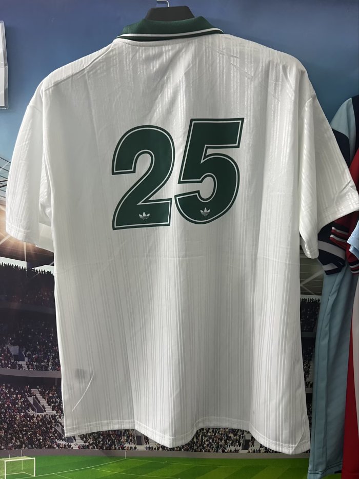 2025 AD Oasis Joint Edition #25 White Polo Short Sleeve