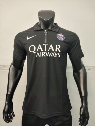 25-26 Paris Saint-Germain Black Special Edition Player Version Soccer Jersey 1:1 Thai Quality