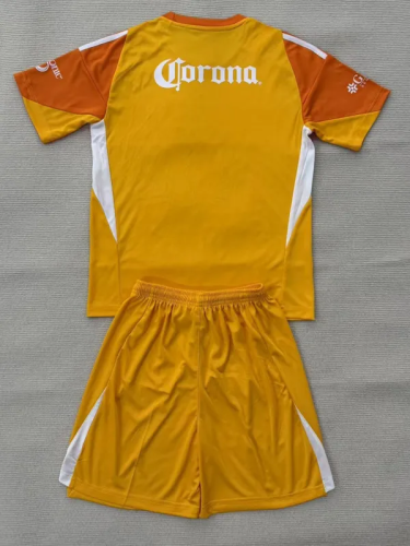 25-26 Club America Orange GoalKeeper Adult Suit 1:1 Thai Quality
