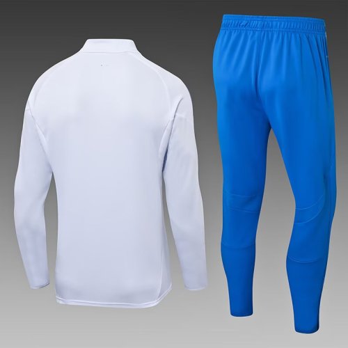 25-26 Real Madrid High Quality Half Pull Tracksuit