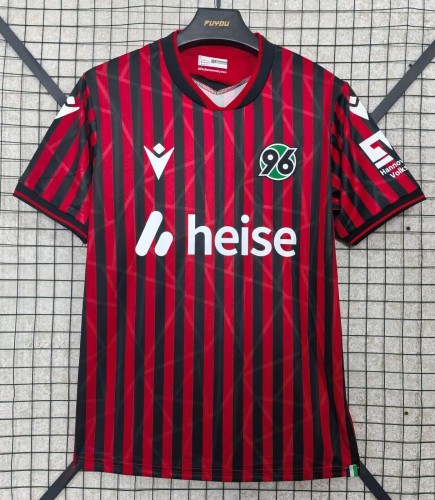 25-26 Hannover 96 Home Fans Soccer Jersey