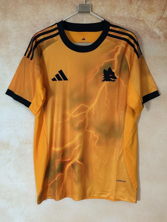 25-26 Roma Away Fans Soccer Jersey 1:1 Thai Quality