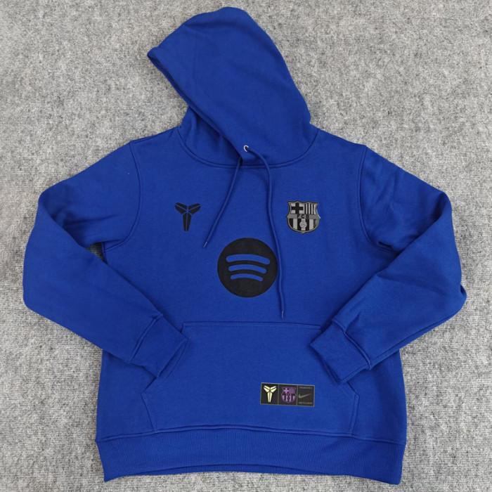 25-26 Barcelona Fancy blue Hoody 彩蓝色(加绒)黑标