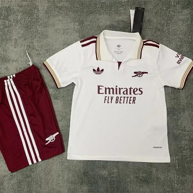 25-26 Arsenal Third Kids Soccer Jersey 1:1 Thai Quality