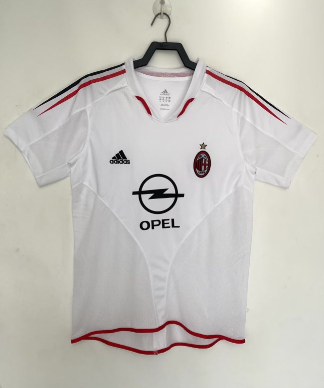 2004-2005 AC Milan Away Retro Soccer Jersey
