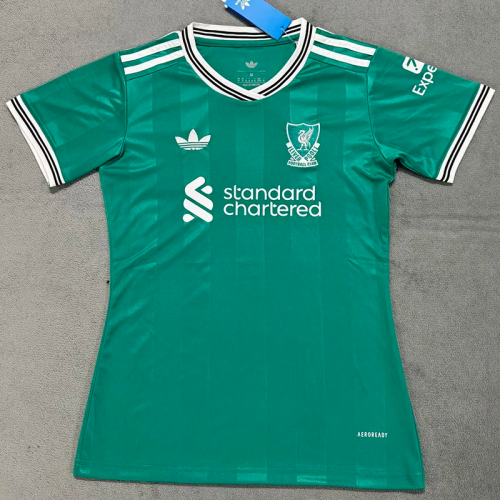 25-26 Liverpool Third Women Soccer Jersey 1:1 Thai Quality (女)