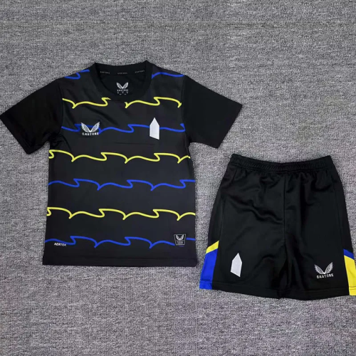 25-26 Everton Third Kids Soccer Jersey 1:1 Thai Quality