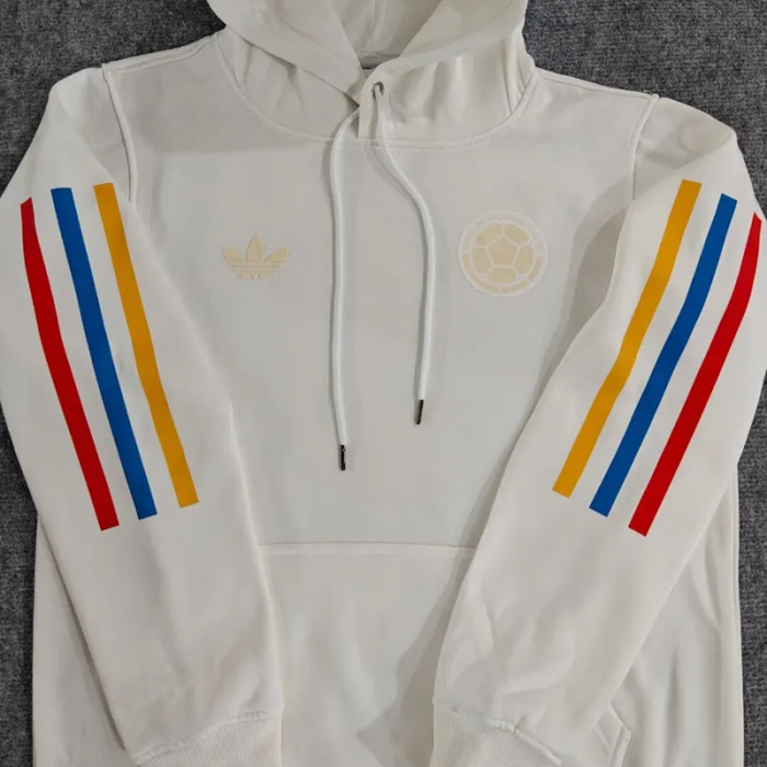 24-25 Colombia White Hoody 白色(加绒)