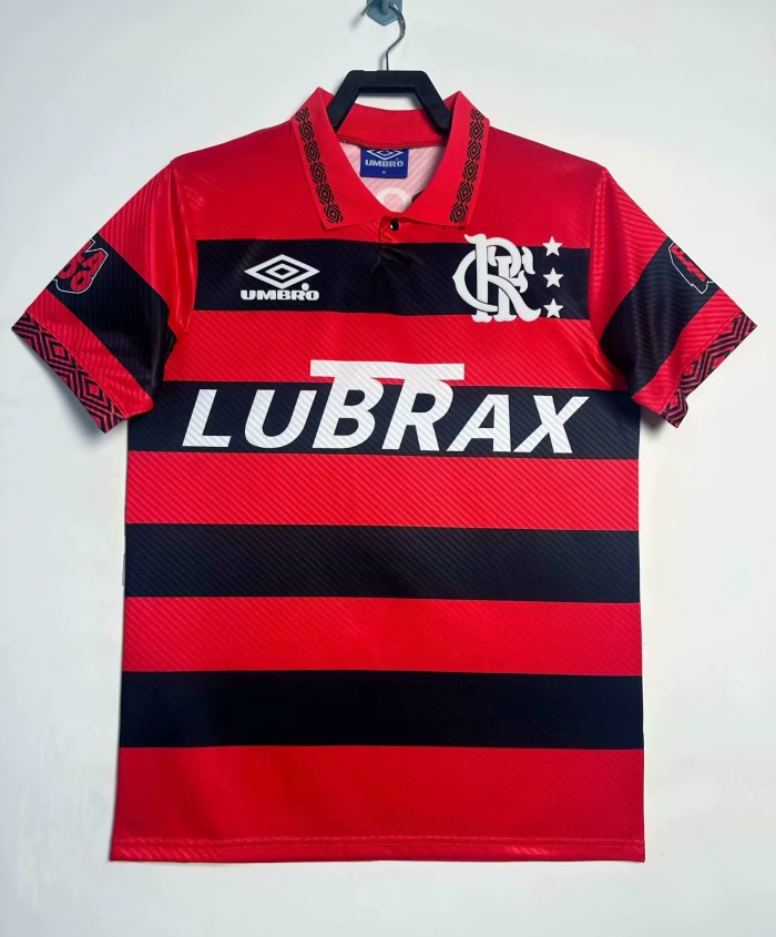 1994 Flamengo Home Retro Soccer Jersey