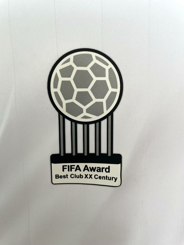 2006-2007 Real Madrid Home Long Sleeve Retro Soccer Jersey