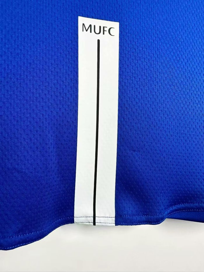 2007-2008 Manchester United Goalkeeper Long Sleeves Retro Soccer Jersey