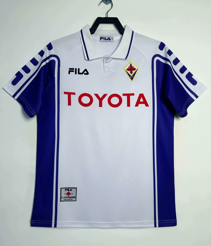 1999-2000 Fiorentina Away Retro Soccer Jersey