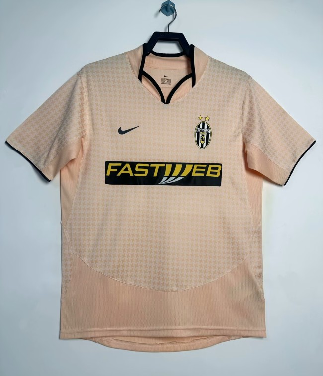2003-2004 Juventus Away Retro Soccer Jersey