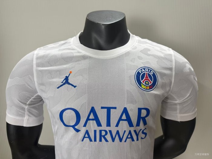 25-26 Paris Saint-Germain White Special Edition Player Version Soccer Jersey 1:1 Thai Quality*七龙珠