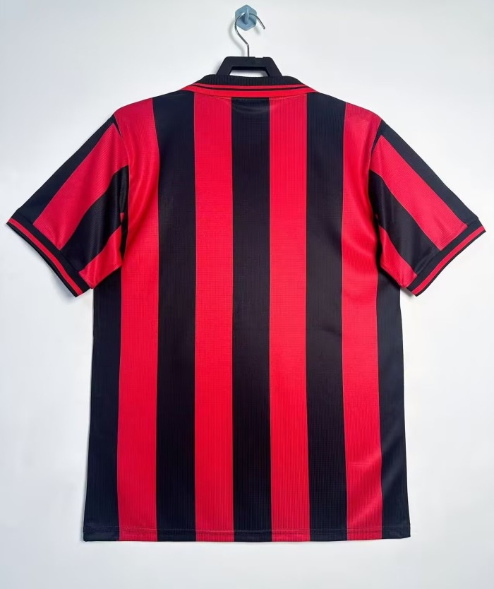 1997-1998 AC Milan Home Retro Soccer Jersey