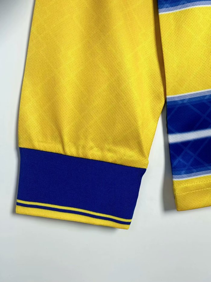 1998-1999 Parma Home Long sleeves Retro Soccer Jersey