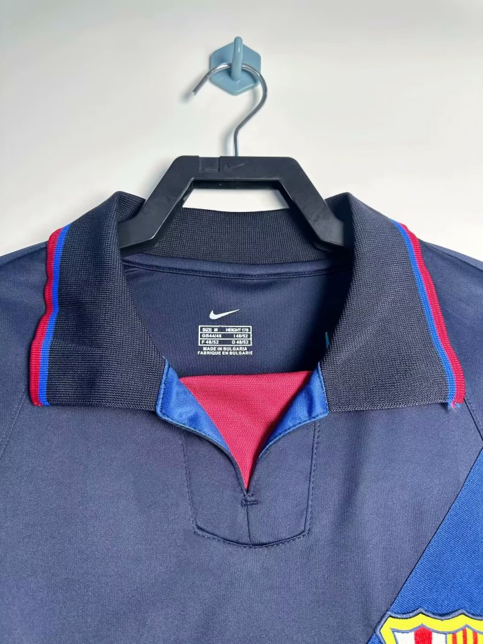 2002-2003 Barcelona Third Retro Soccer Jersey