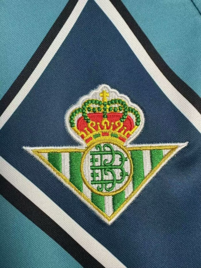 1995-1997 Real Betis Away Long sleeves Retro Soccer Jersey