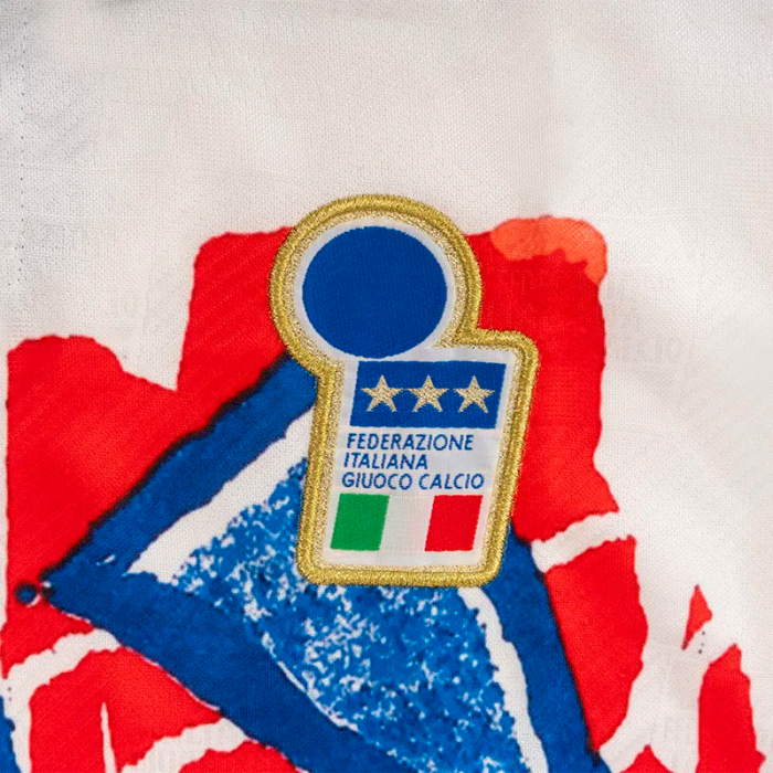 1994 Italy White Retro Training shirts