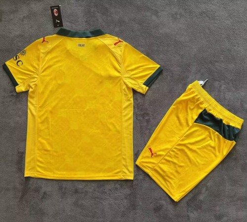 25-26 AC Milan Third Kids Soccer Jersey 1:1 Thai Quality