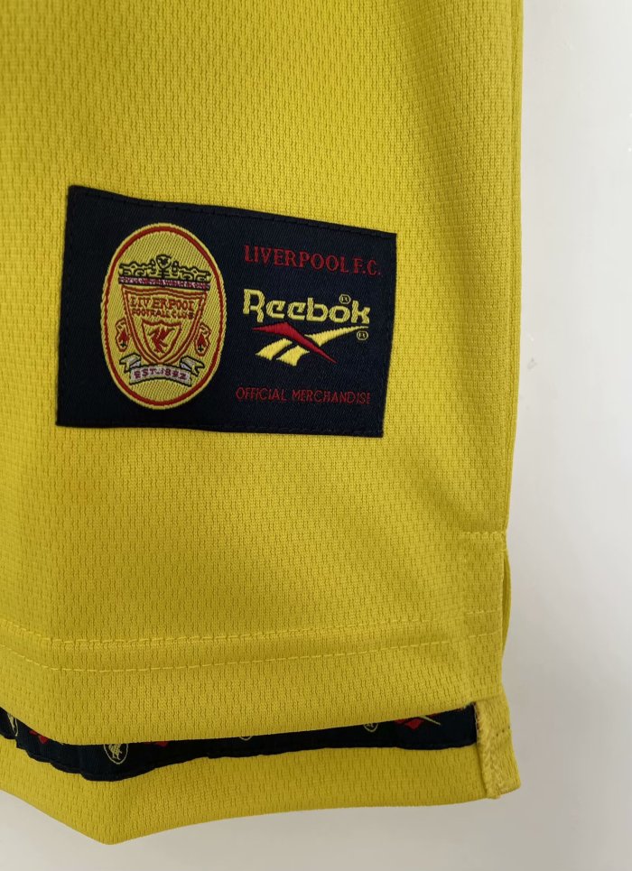 1998-1999 Liverpool Fourth Retro Soccer Jersey