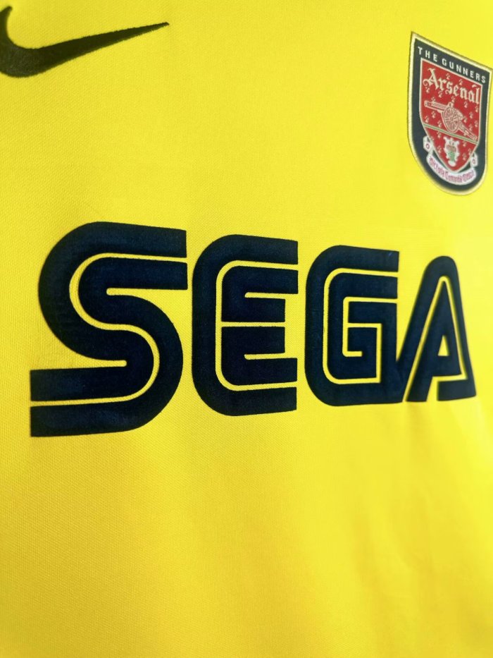 2000-2001 Arsenal Away Retro Soccer Jersey