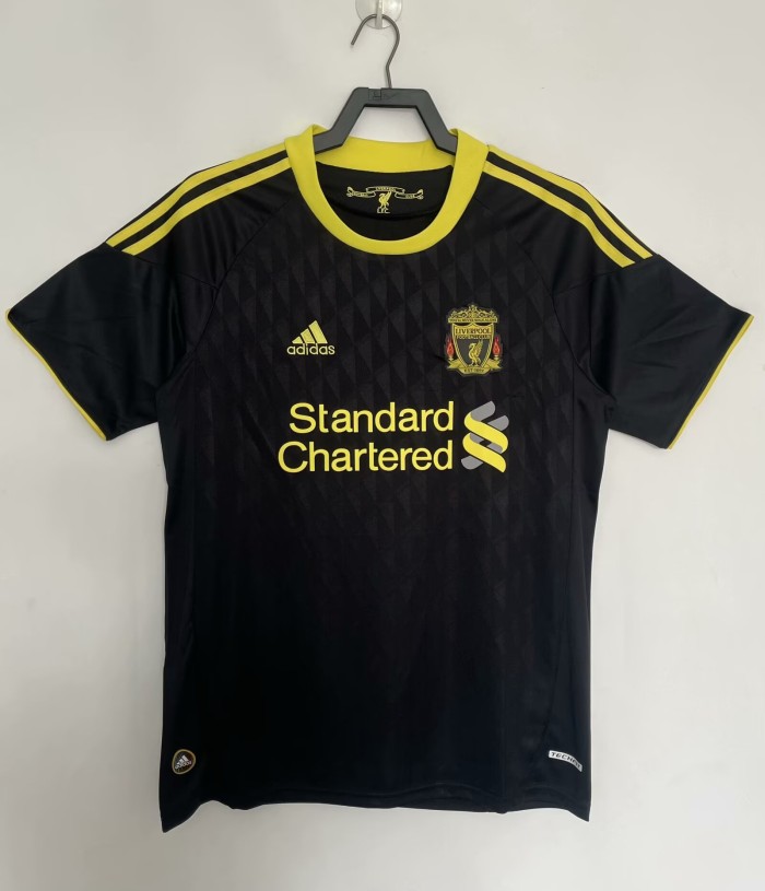 2010-2011 Liverpool Third Retro Soccer Jersey