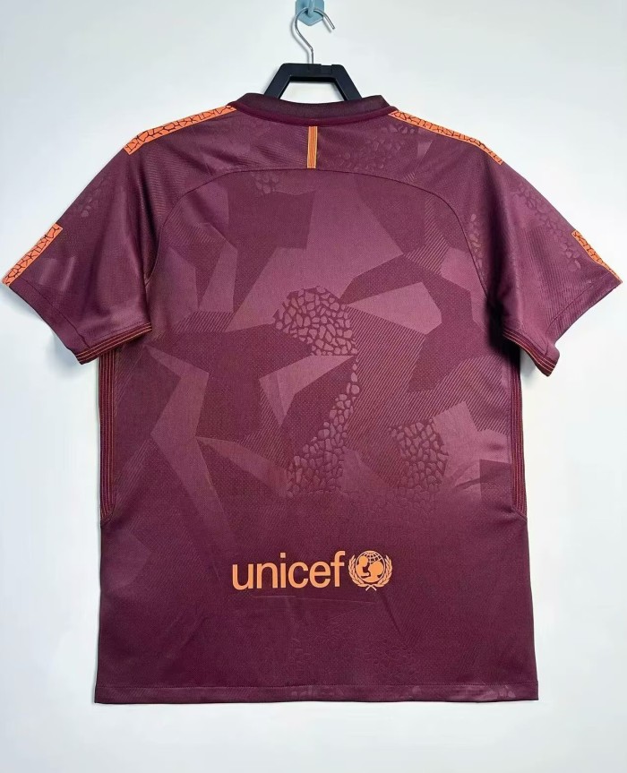 2017-2018 Barcelona Third Retro Soccer Jersey