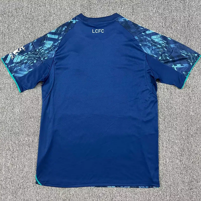 25-26 Leicester City Away Fans Soccer Jersey 1:1 Thai Quality