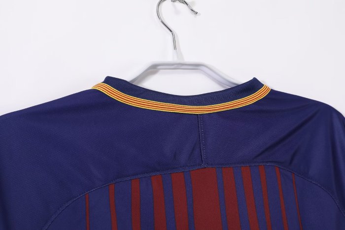 2017-2018 Barcelona Home Retro Soccer Jersey