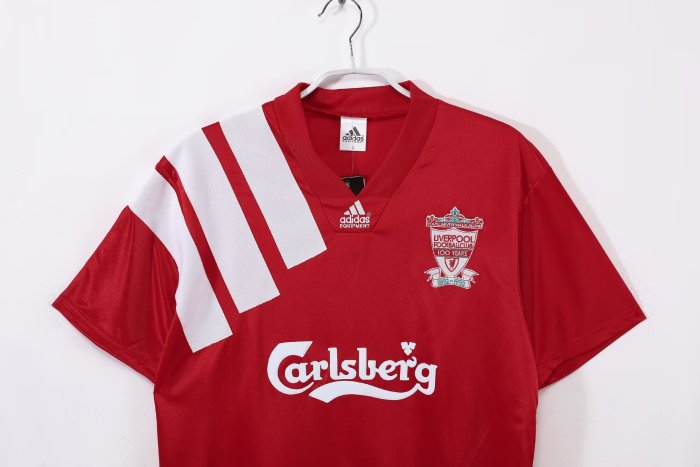 1992-1993 Liverpool Home Retro Soccer Jersey
