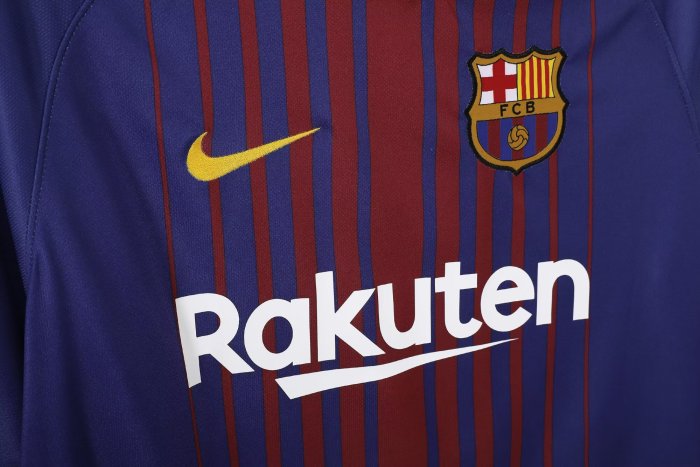 2017-2018 Barcelona Home Retro Soccer Jersey