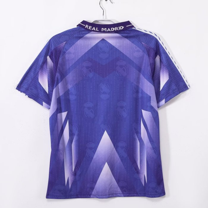 1996-1997 Real Madrid Away Retro Soccer Jersey