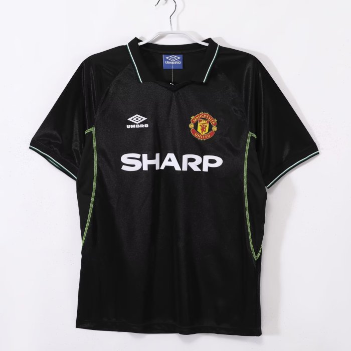 1998-1999 Manchester United Third Retro Soccer Jersey