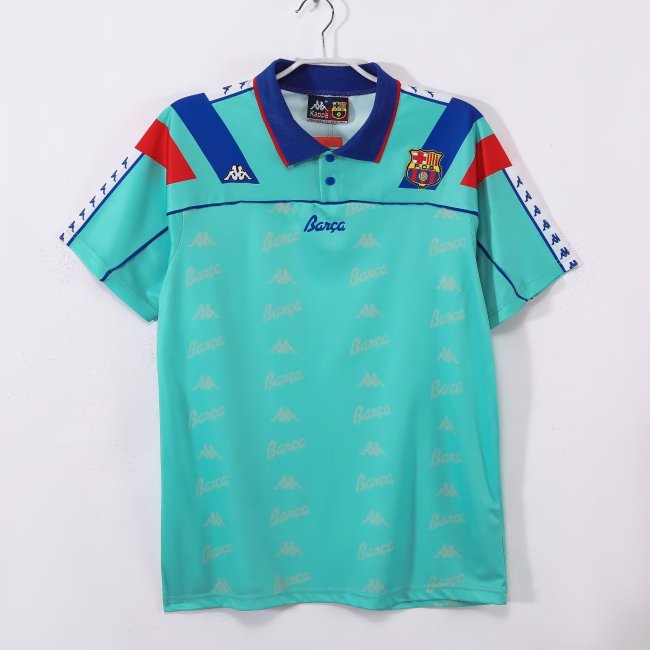 1992-1995 Barcelona Away Retro Soccer Jersey