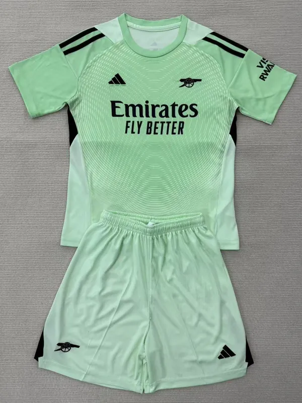 25-26 Arsenal Light Green GoalKeeper Adult Suit 1:1 Thai Quality