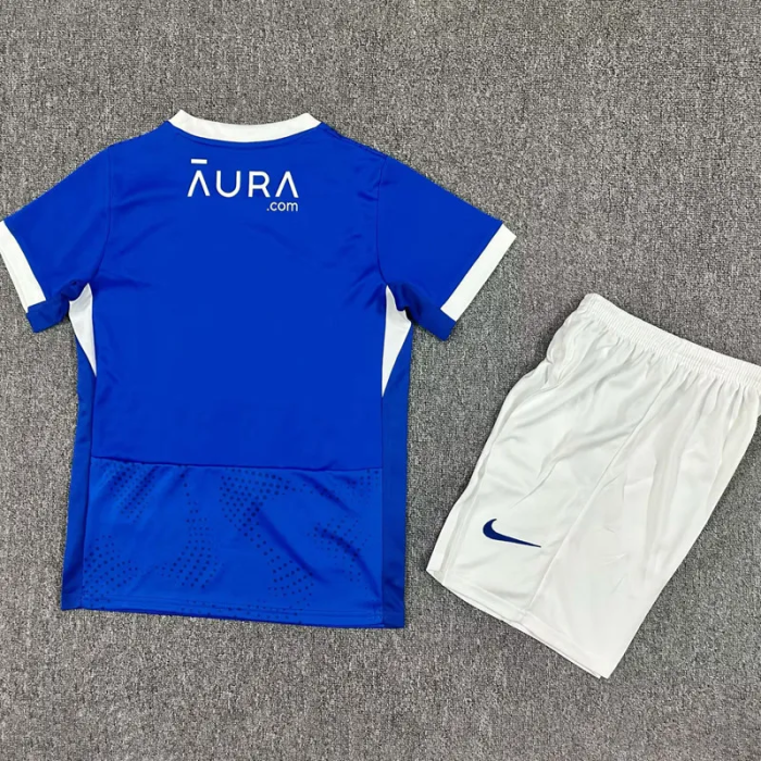 25-26 Portsmouth Home Kids Soccer Jersey