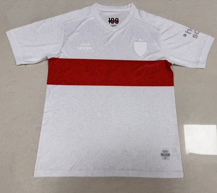 25-26 Stuttgart 100th Anniversary Edition Fans Soccer Jersey 1:1 Thai Quality