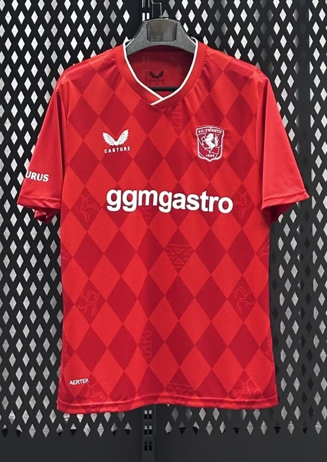 25-26 Twente Home Fans Soccer Jersey 1:1 Thai Quality