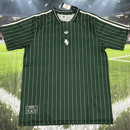 25-26 Juventus Dark Green Casual Edition Training shirts 1:1 Thai Quality