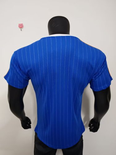 25-26 Real Madrid Blue Special Edition Player Version Training Shirts 1:1 Thai Quality