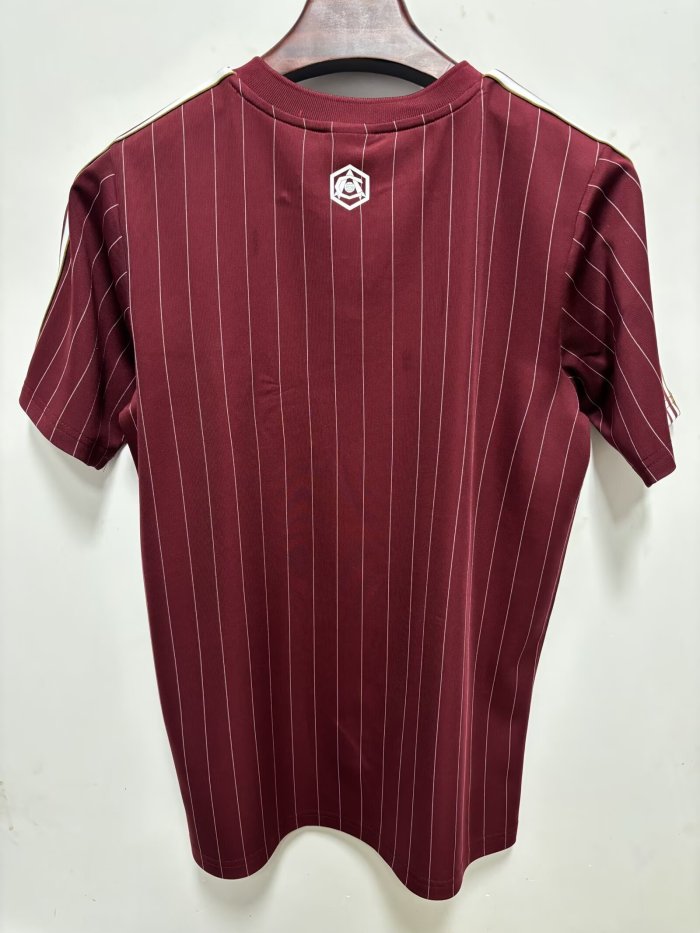 25-26 Arsenal Red Casual Special Edition Fans Soccer Jersey 1:1 Thai Quality