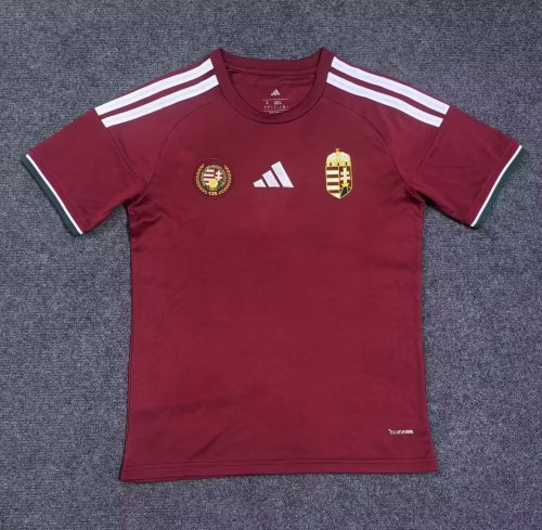 25-26 Hungary Home Fans Soccer Jersey 1:1 Thai Quality
