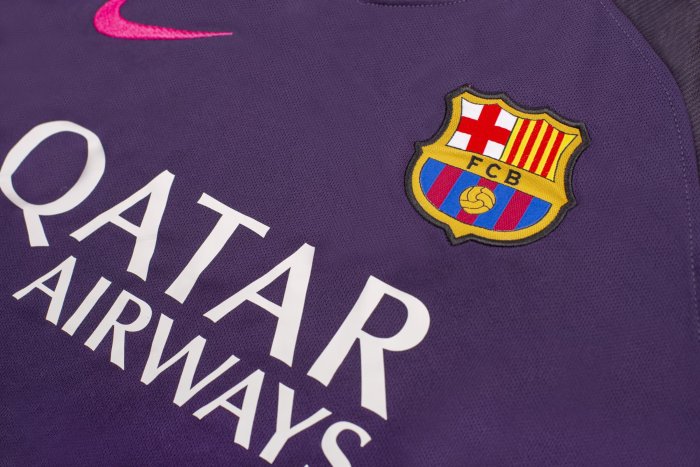 2016-2017 Barcelona Away Retro Soccer Jersey