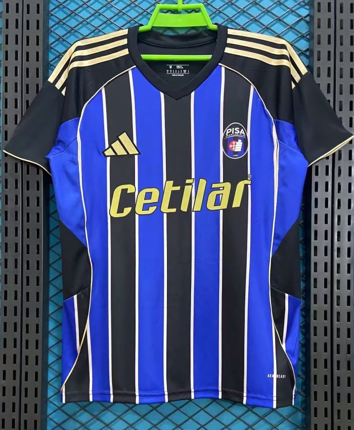 25-26 Pisa Home Fans Soccer Jersey 1:1 Thai Quality
