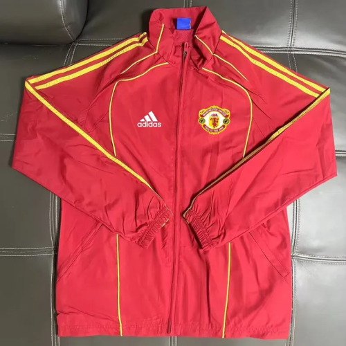 25-26 Manchester United Red Windbreaker