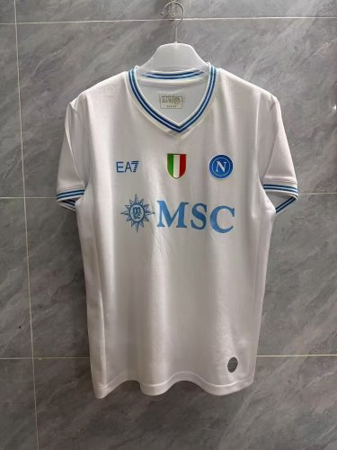 25-26 Napoli Champions League Away Fans Version Jersey