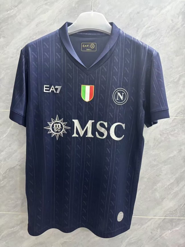 25-26 Napoli Champions League Third Fans Version Jersey