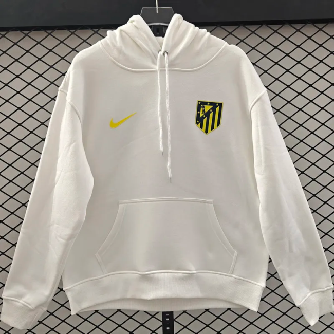 25-26 Atlético Madrid White Hoody 白色(加绒)