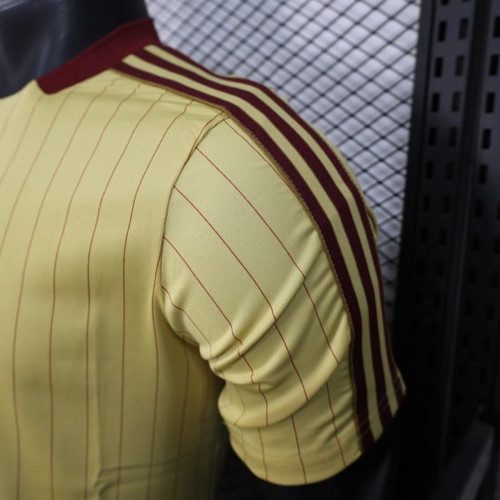 25-26 Arsenal Yellow Casual Special Edition Player Version Soccer Jersey 1:1 Thai Quality